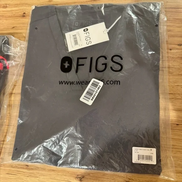 Figs Gray Scrub Set - Picture 5 of 5